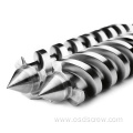 Conical Twin Screw and barrel for plastic Extruder(Extruder screw)